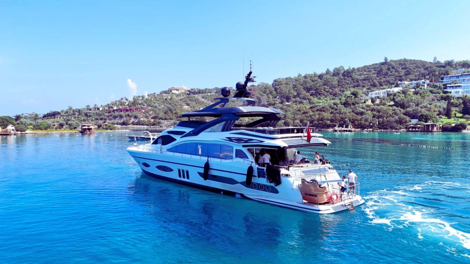 LUX IST private motor yacht in Bodrum