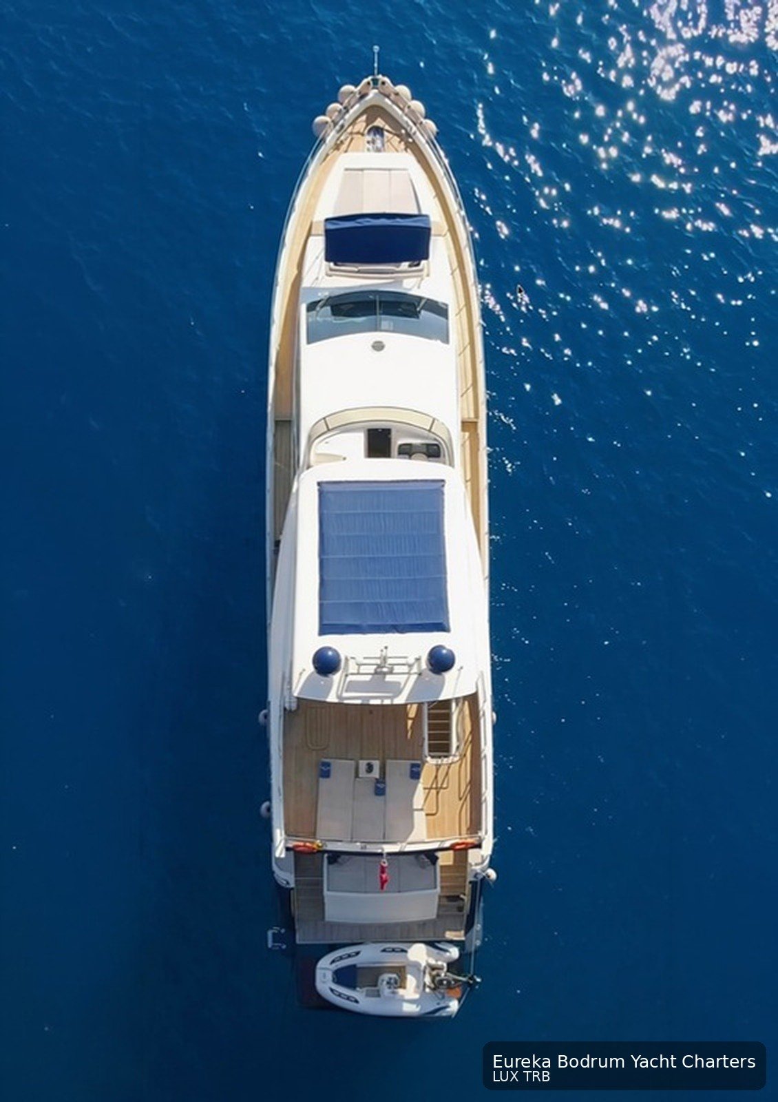 LUX TRB private yacht charter in Torba Bodrum