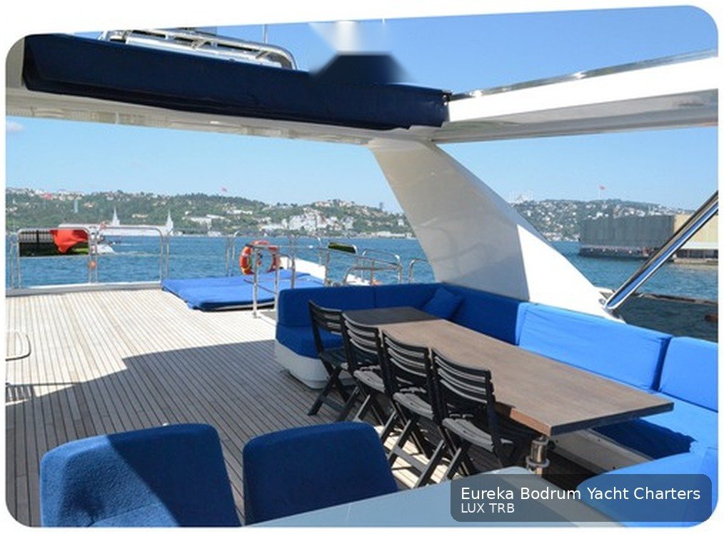 LUX TRB luxury yacht interior in Bodrum