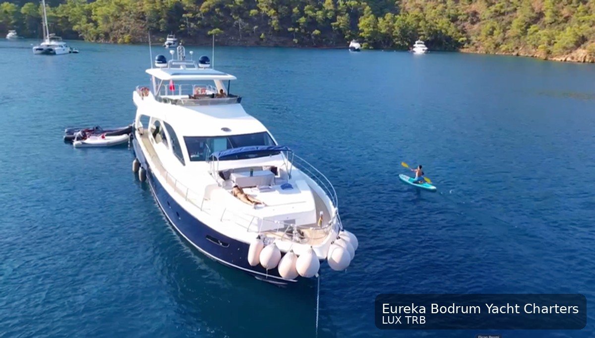 LUX TRB private yacht charter in Torba Bodrum